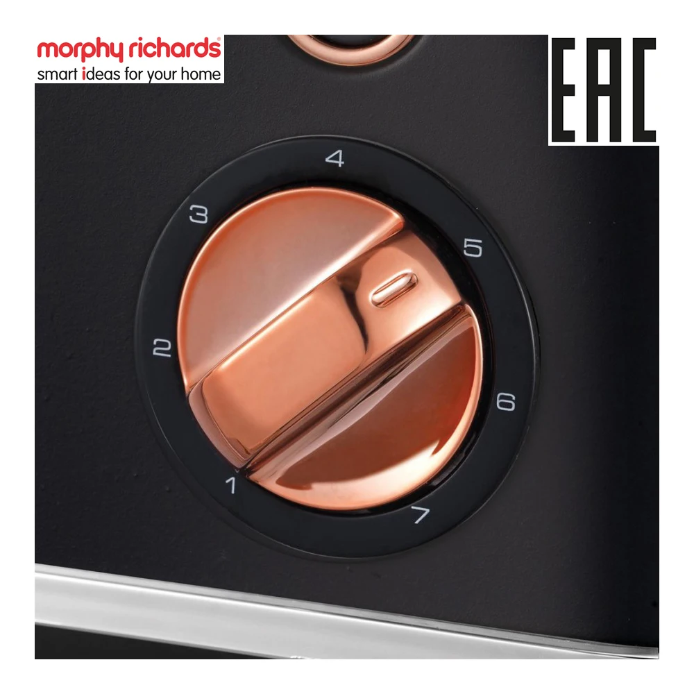 Тостер Morphy Richards Accents Rose Brushed 242105|Тостеры| |