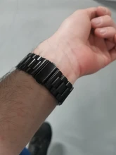 Pulsera de acero inoxidable para Samsung Galaxy watch, correa de metal para Samsung Gear S3 Frontier de 46mm y 42mm