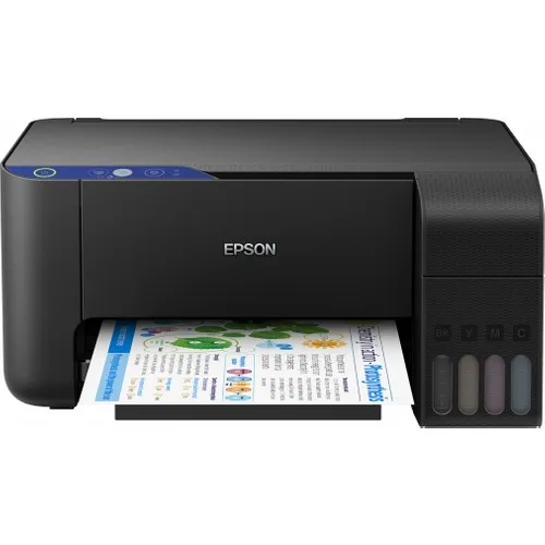Epson Ecotank L3111 + Scanner + Mesin Fotokopi + Inkjet Tangki  Printer|Printer| - AliExpress