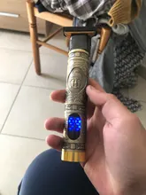 Cortadora de pelo recargable por USB para hombre, afeitadora inalámbrica para peluquero, afeitadora de barba