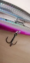 OUTKIT-señuelo de pesca con pececillo con láser, 16g, 12cm, señuelo flotante con forma de pececillo, cebo duro, Crankbait Artifici