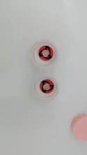 Lentes de contacto Sharingan para Cosplay, Lentes rojas de colores para ojos, Uchiha Sasuke, Hatake, Kakashi