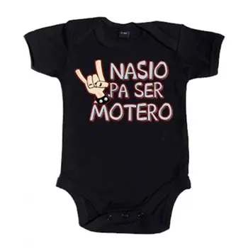 

Baby bodysuit Born to Be biker