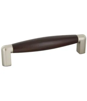 

25 PCS HANDLE ART.4090 WALNUT NICH. SAT. MM.128A