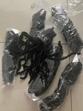 Trenzas de pelo de ganchillo, pelo corto sintético desgastado, trenzas de ganchillo precortadas, Natural, despeinado