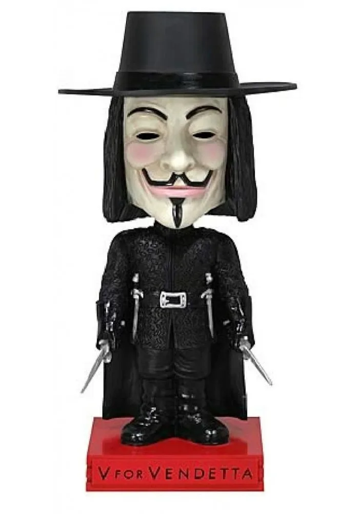 Новая фигурка FUNKO BOBBLE HEAD POP CULTURE MOVIE V для VENDETTA! NUOVA | Игрушки и хобби