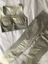 Fitness Sportswear Clothing Gym Leggings Workout-Set Seamless Women Gym 2piece 