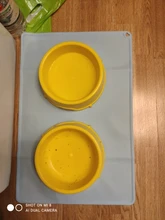 Waterproof Non-slip Pet Mat For Dog Cat Solid Color Silicone Pet Food Mat Pet Bowl Drinking