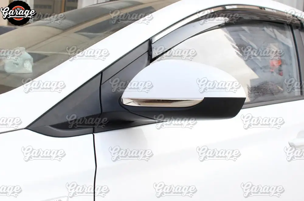 Накладки на зеркала для hyundai Accent/Solaris-, литье из нержавеющей стали, 1 комплект/2 шт., украшение для автомобиля