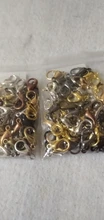 Unids/lote de anillos abiertos de 4-20mm, 50-200 Uds., doble bucle, conectores de anillos partidos para DIY, suministros para fabricación de joyas