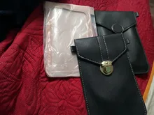 Billetera Color sólido de cuero para mujer, bolso de hombro para teléfono móvil con correas, soporte para tarjeta grande, BILLETERA, bolso de mano, bolsillos, 2021