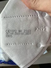 Mascarillas faciales KN95 CE FFP2, máscaras protectoras de 5 capas con filtro, para el cuidado de la salud, transpirables, 95%, 70 Uds.