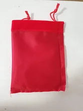 Jewelry Packing Pouches Gift-Bags Velvet Drawstring Customized 50pcs/Lot 9x12cm 7x9cm