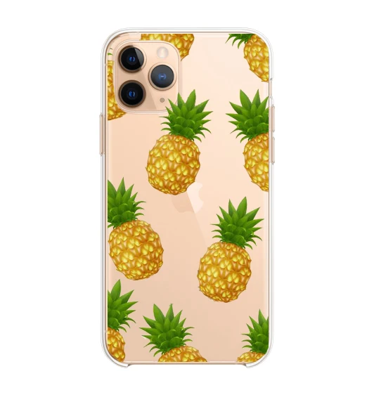 Чехол-подставка гелевый TPU для apple IPhone 11 PRO e IPhone 11 PRO Max Pine apple s пищевой летний костюм рисунок
