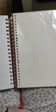 Sharkbang-recambio de cuaderno de hojas sueltas A5 B5, Papel de encuadernación en espiral, índice de Página interior, rejilla de puntos en blanco, papelería, 60 hojas