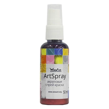 

Spray paint artspray, Bordeaux перламутровый 50 ml Wizzart