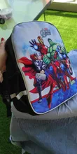 Mochila infantil para la escuela de Los Vengadores para niños, bolso para adolescente