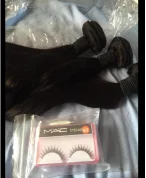 Yavida-extensiones de cabello humano liso brasileño, Color Natural, grado 8A, 100%, venta al por mayor, envío rápido