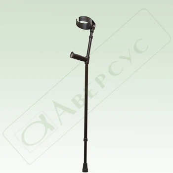 

Арт.25т. Crutch elbow with adjustable height sections, with movable cuff, button height adjustment.