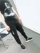 Pantalones Cargo 8XL para hombre, Pantalón deportivo de talla grande, varios bolsillos, Hip-Hop, de Color sólido, novedad, Primavera