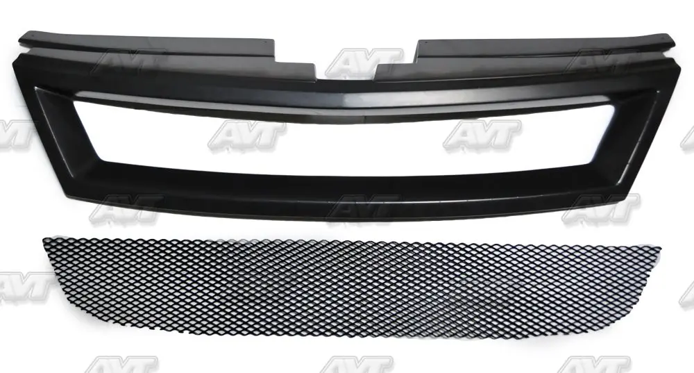 Решетка радиатора для Mitsubishi Outlander XL 2006-2012 ABS пластик тюнинг декор дизайн спортивные стили автостайлинг автомобильные аксессуары