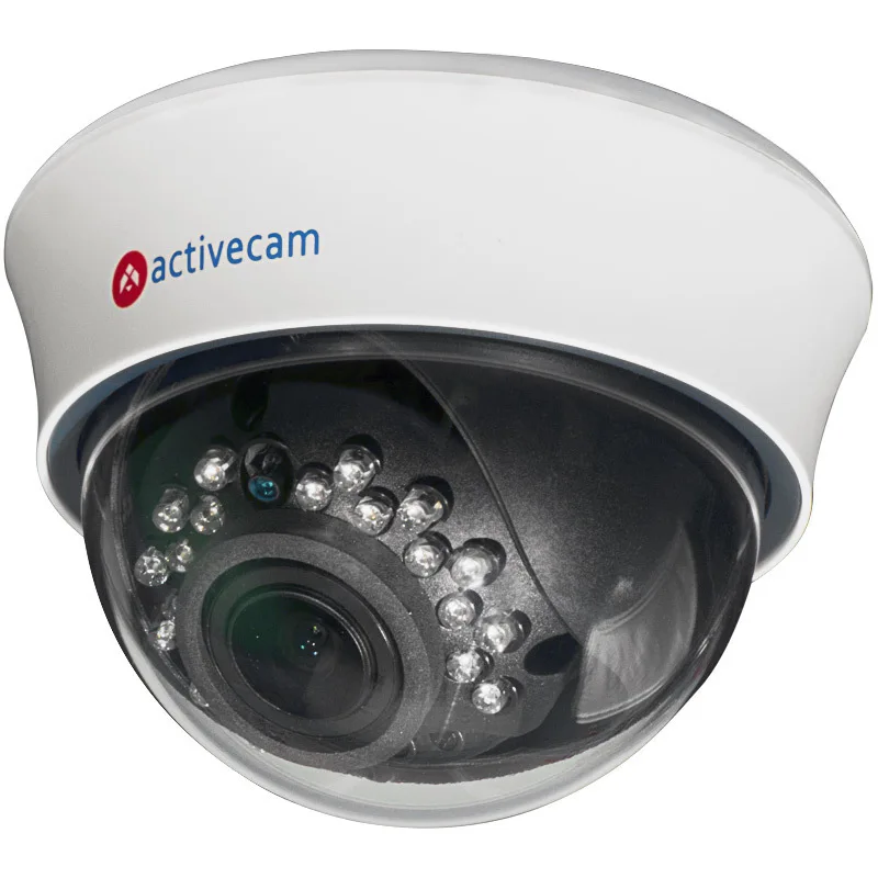 Внутренняя купольная IP-камера с вариофокальным объективом ActiveCam AC-D3113IR2 |