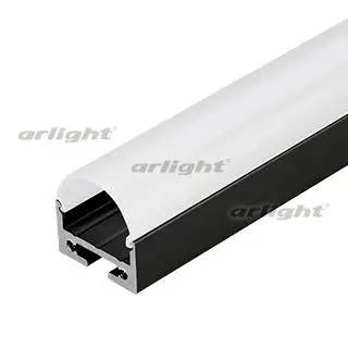 

027992 profile with screen sl-line-2011m-2500 black + Opal round-1 set Arlight