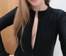 Beachwear Bodysuit Monokini Swimwear Women Long-Sleeve Floral-Print UPF New 50 Summer