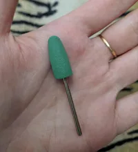 Pulidor de silicona para uñas, herramientas de corte de cutículas, limas de broca, pulidor para máquina eléctrica, 1 Uds.