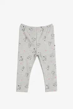 

Koton Kids Male Gray Patterned Leggings 0 YMG49008OK