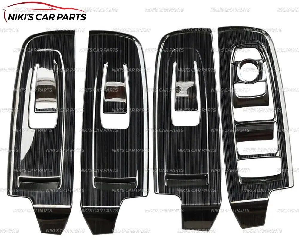 Накладки на блок управления окнами для Subaru Forester-нержавеющая сталь 1 комплект/4 шт. формовочные украшения для стайлинга автомобилей