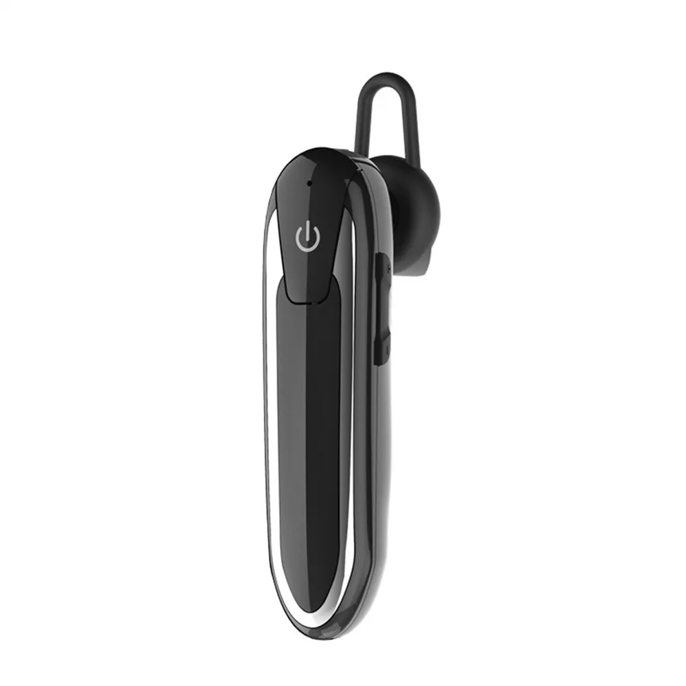 KPHRTEK 50 шт. Bluetooth 5,0 наушники D18 беспроводные мини наушники bluetooth наушники hookwith Mic - Цвет: Черный