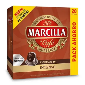 

Intense 20 capsules aluminum MARCILLA