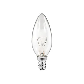 

Pack of 10 candle bulbs OSRAM 40 Watts E14 (Transparent)