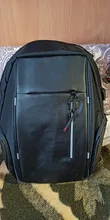 CEAVNI-Mochila impermeable con carga USB para hombre, bolsa de negocios informal Oxford para ordenador portátil de 15,6 pulgadas