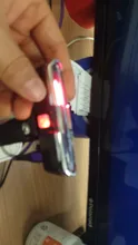 Bicycle-Light Waterproof Rechargable Dual-Color USB Red with Memory-Function Led-Blue