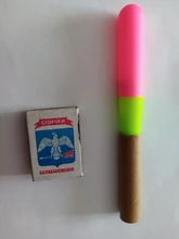 Agujas de ganchillo para cabello trenzado Jumbo y trenzas de ganchillo, 1 unidad, 15Cm, Color rosa y limón, de plástico para tejer