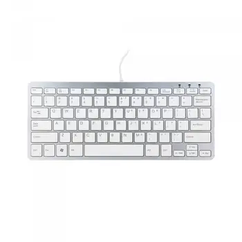 

R-Go Tools R-Go compact keyboard, QWERTY (US), white, Wired