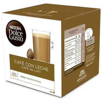 

Coffee with milk 16U. Dolce Taste. Cafe au lait 16 original capsules