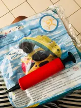 Accesorios para piscinas para bebé, anillo inflable para bebé, cuello de bebé, ruedas inflables para recién nacidos, Círculo de baño, flotador de seguridad para el cuello