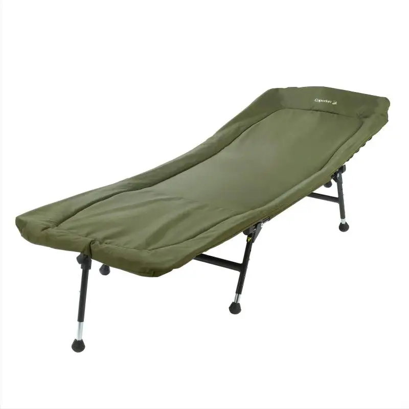 КРЕСЛО-КРОВАТЬ ДЛЯ ЛОВЛИ КАРПА CARP BEDCHAIR CAPERLAN. Decathlon - Цвет: Защитный