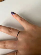 LEKANI-Anillo de Plata de Ley 925 con diseño de arcoíris para mujeres y niñas, joyería fina, para bodas