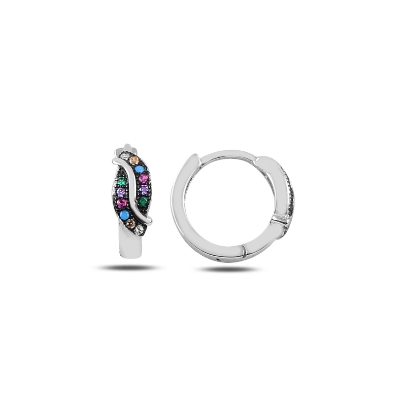 

Armagano Mixed Zircon Stone Earrings