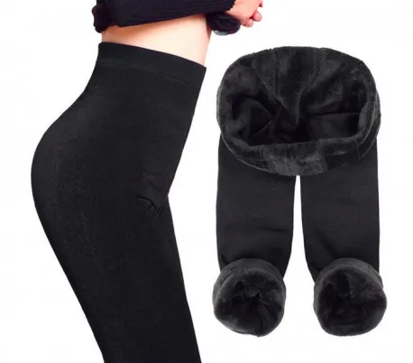 ZERO GRADI thermal Leggings plush inside (size 40 to 48) Black