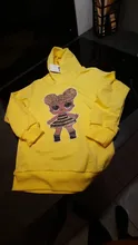LOL Surprise-sudadera con capucha para niños y niñas, camisa con estampado de dibujos animados, Tops, sudadera, ropa informal