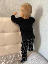 Conjunto de ropa de algodón para recién nacido, camiseta de manga corta con estampado de letras, pantalones informales, trajes para niños pequeños