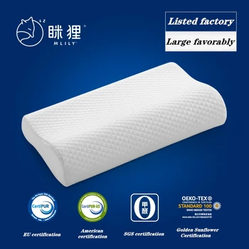 

Wholesale custom cervical wave couple single student pillow slow rebound gift memory pillow core space memory Cotton