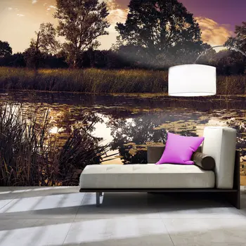 

Wall mural-The Fairytale Lake - 100x70 cm