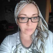 Zizi-trenzas con caja de ganchillo, mechones de cabello sintético, color morado, Negro, Rojo, rosa y rojo