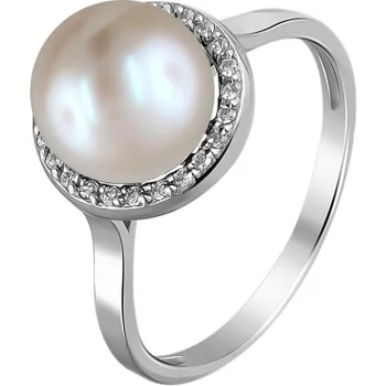 

DeFleur ring with pearls and cubic zirconia
